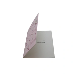 Personalized Thank You Foldable Paper Greeting Cards